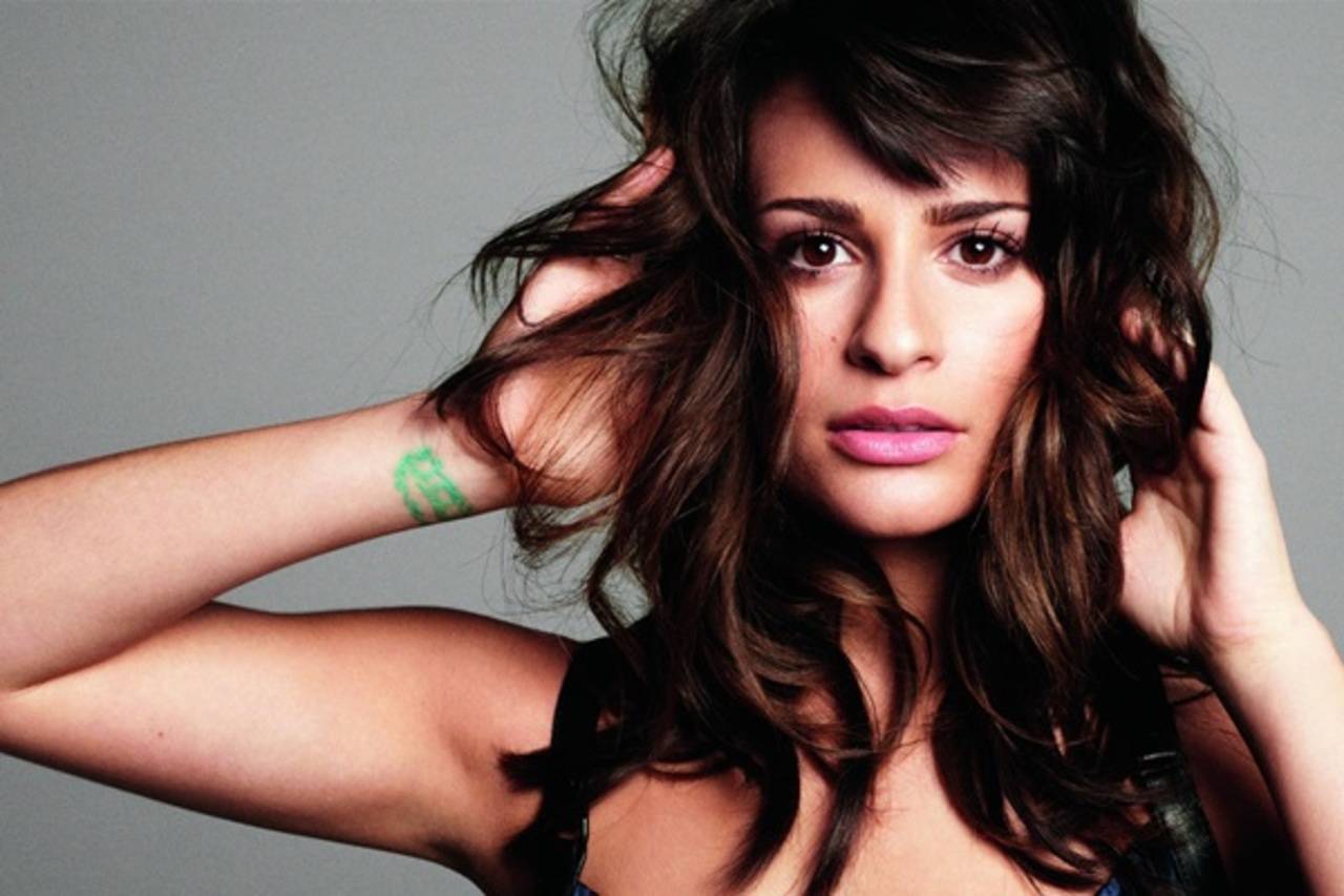 Lea Michele Got the Sweetest Tiny Tattoos in Honor of Cory Monteith and Her  Grandma  Glamour