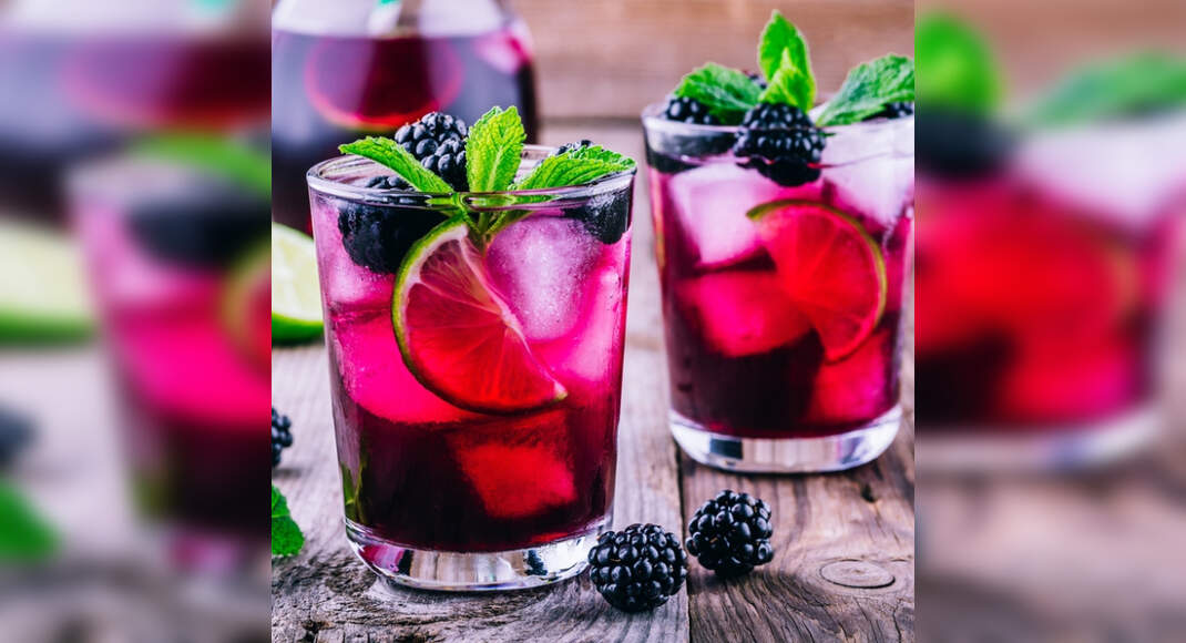 Blackberry Mojito Recipe: How to Make Blackberry Mojito Recipe | Homemade Blackberry Mojito Recipe