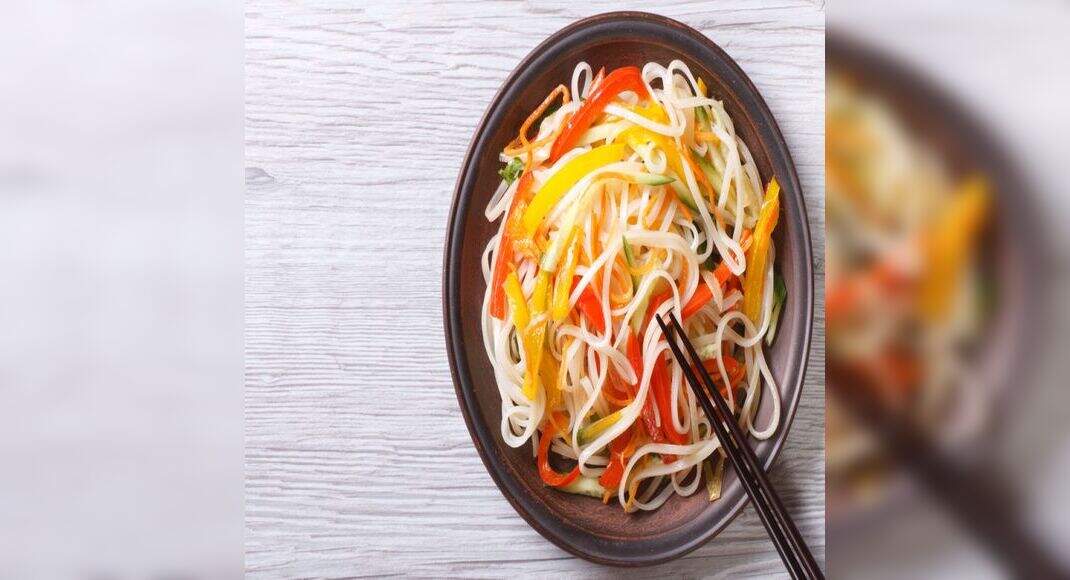 Thai Noodle Salad Recipe: How to Make Thai Noodle Salad Recipe | Homemade Thai Noodle Salad Recipe