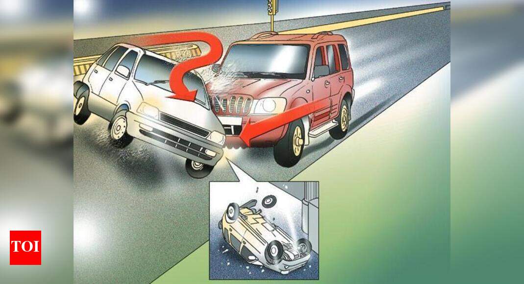 2 killed as car rams tree near Hogenakkal | Coimbatore News - Times of ...