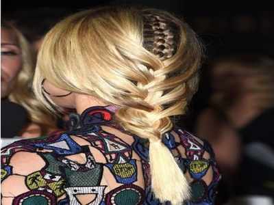 Up your hair game with a braid in a braid - Times of India