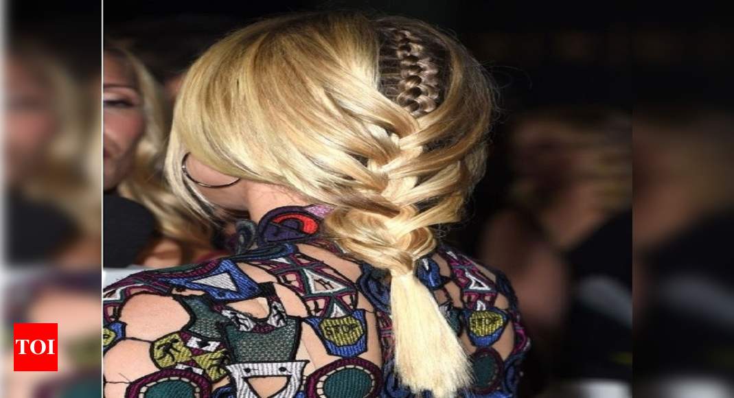 Up your hair game with a braid in a braid - Times of India