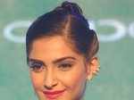 Sonam @ Oppo F1S smartphone Launch