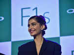 Sonam @ Oppo F1S smartphone Launch