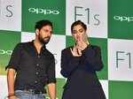 Sonam @ Oppo F1S smartphone Launch