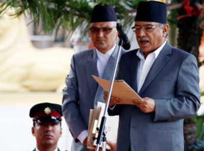 Prachanda sworn in as new Nepal PM