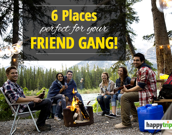 6 places perfect for your friend gang!