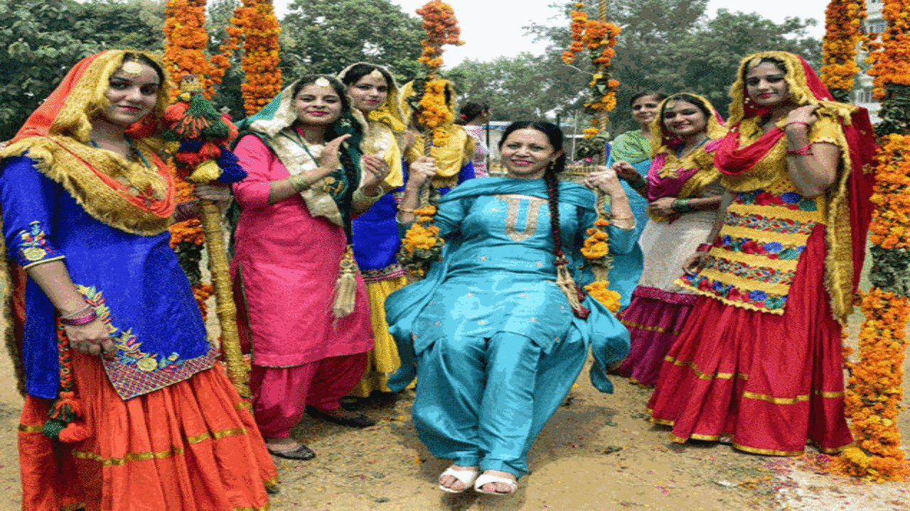 Sushant Lok Ladies Club Celebrate Teej - Samvada Broadcast