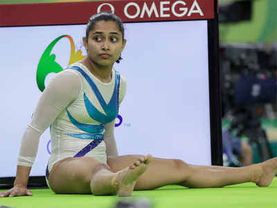 Rio Olympics: Dipa Karmakar 6th in vault, in race for finals | Rio 2016  Olympics News - Times of India