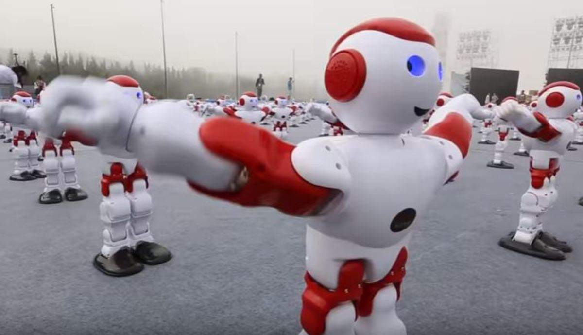 vivo dancing robot