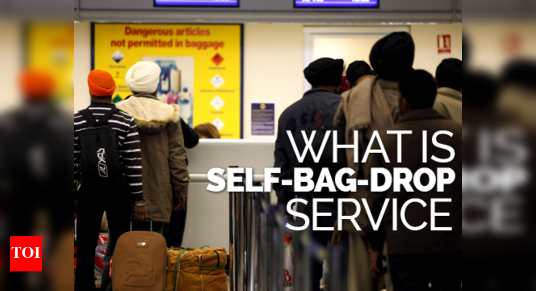 Manage your own baggage at Delhi airport India News Times of India