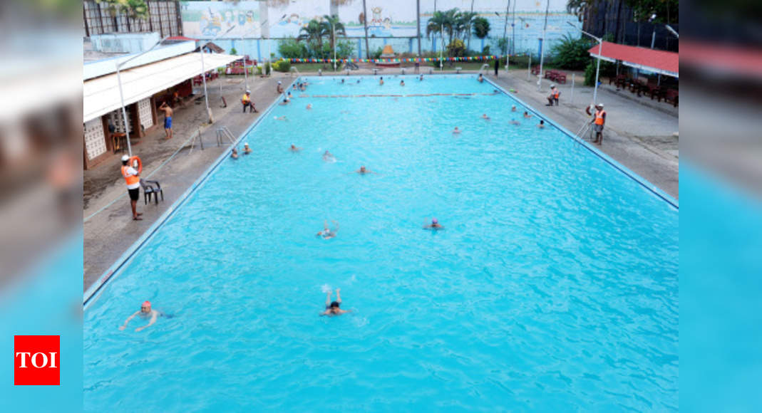 Now Swimming Pool For Kids At Lalbaug Vadodara News Times Of India
