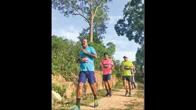 He runs marathons in hills as much in politics