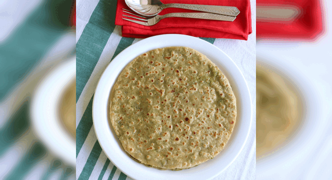 Garlic and Coriander Paratha Recipe How to Make Garlic and Coriander Paratha Recipe Homemade