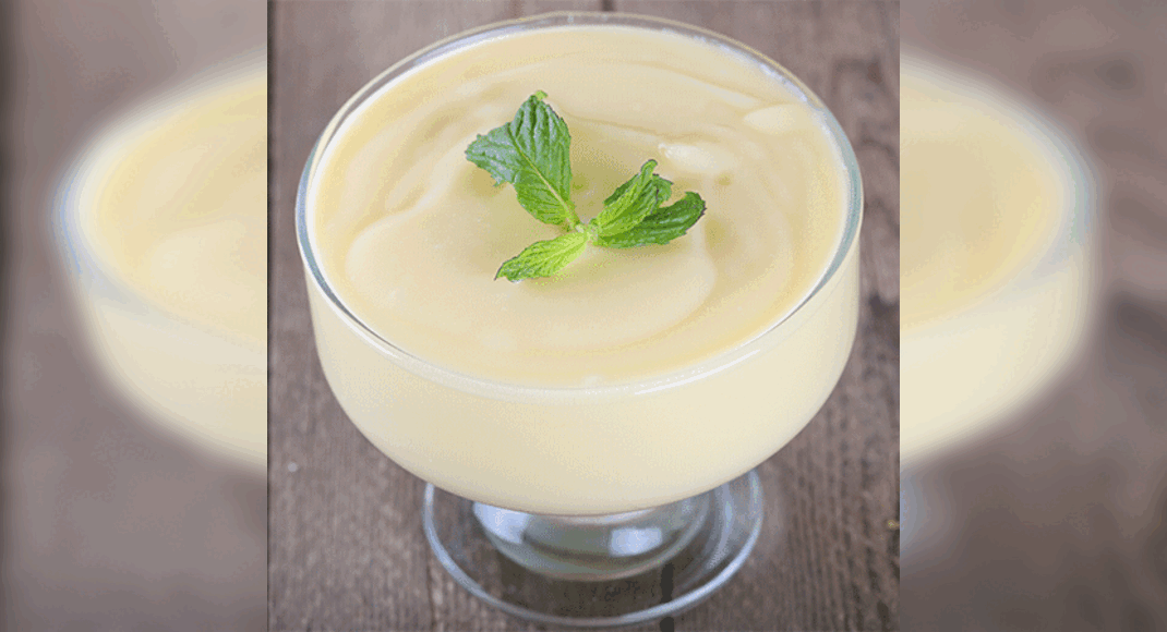 Apple Custard Recipe: How to Make Apple Custard Recipe | Homemade Apple Custard Recipe