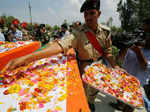 BSF soldiers' funeral ceremony