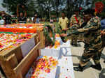 BSF soldiers' funeral