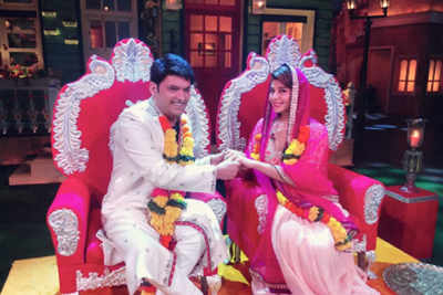 Jacqueline Fernandez and Kapil Sharma get married on The Kapil Sharma Show