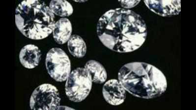 Accused in police custody swallows diamond studs