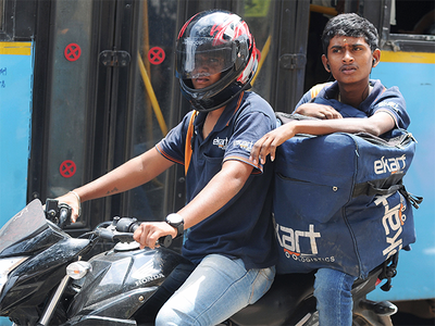 Average age of delivery boys in e-commerce sector rises