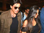 Doting father Shah Rukh Khan spotted with daughter Suhana