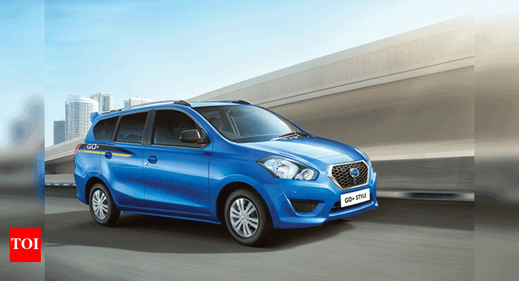 Datsun launches 'Style' versions of GO and GO+ cars - Times of India