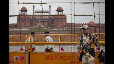 Shielding Red Fort for Independence Day: Multi-tier security ring with drone detectors, paragliders