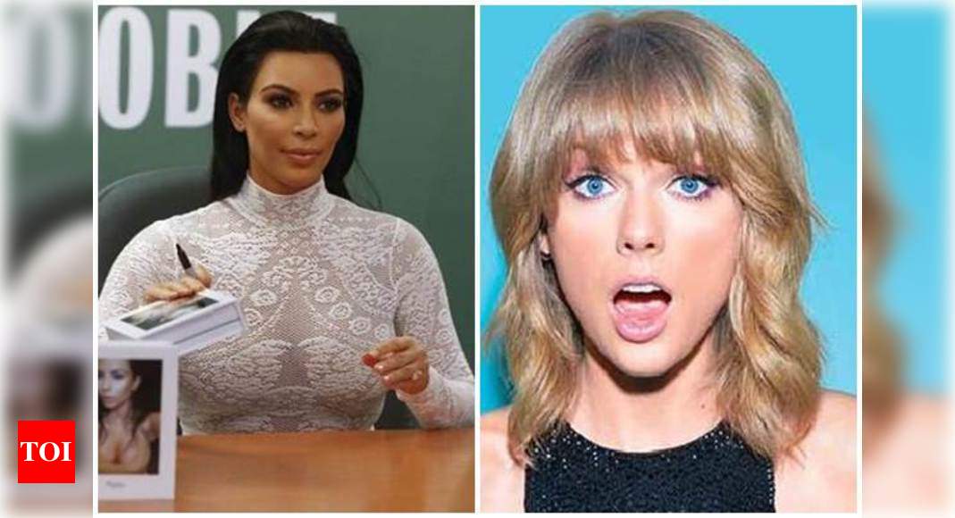 Kim Kardashian Reignites Feud With Taylor Swift On Snapchat Times Of India 7634