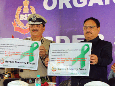 Around 2,000 BSF, CRPF personnel pledge to donate organs