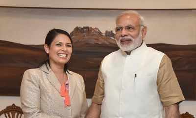 UK minister Priti Patel, PM Modi discuss UK-India bilateral cooperation