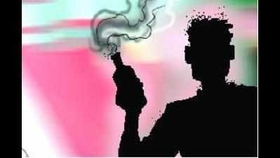 Two held for throwing acid on minor girl