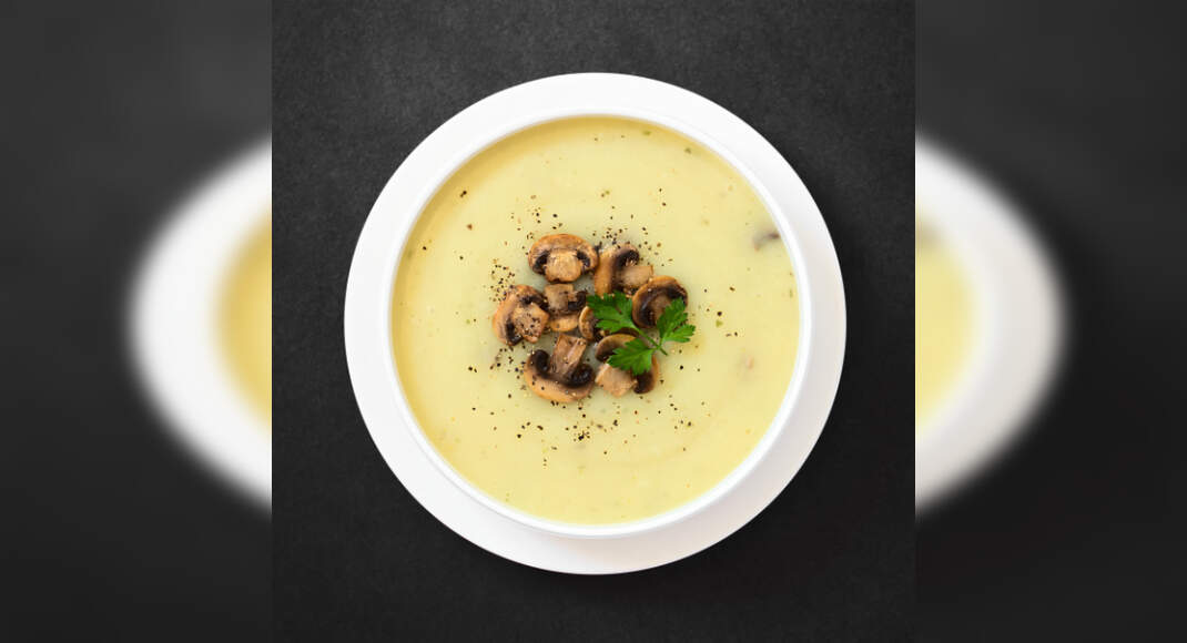 Mushroom Pepper Soup Recipe: How to Make Mushroom Pepper Soup Recipe | Homemade Mushroom Pepper Soup