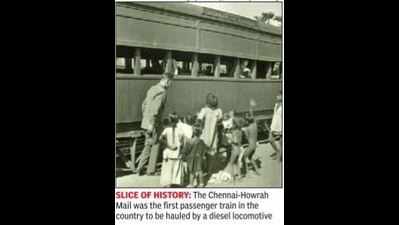 Chennai-Howrah Mail chugs on, 116 years after hitting the tracks this day