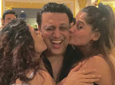 Ragini Khanna, Arti Singh party with Govinda
