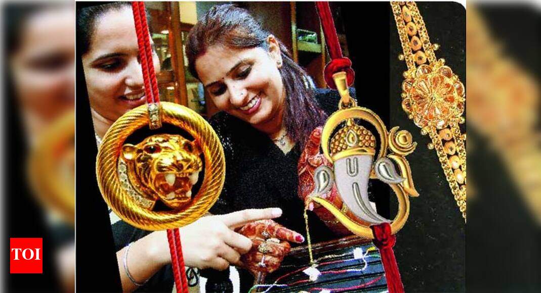 Rs 1.3 lakh gold rakhi? Now that’s Rakshaban-Dhan! | Delhi News - Times ...