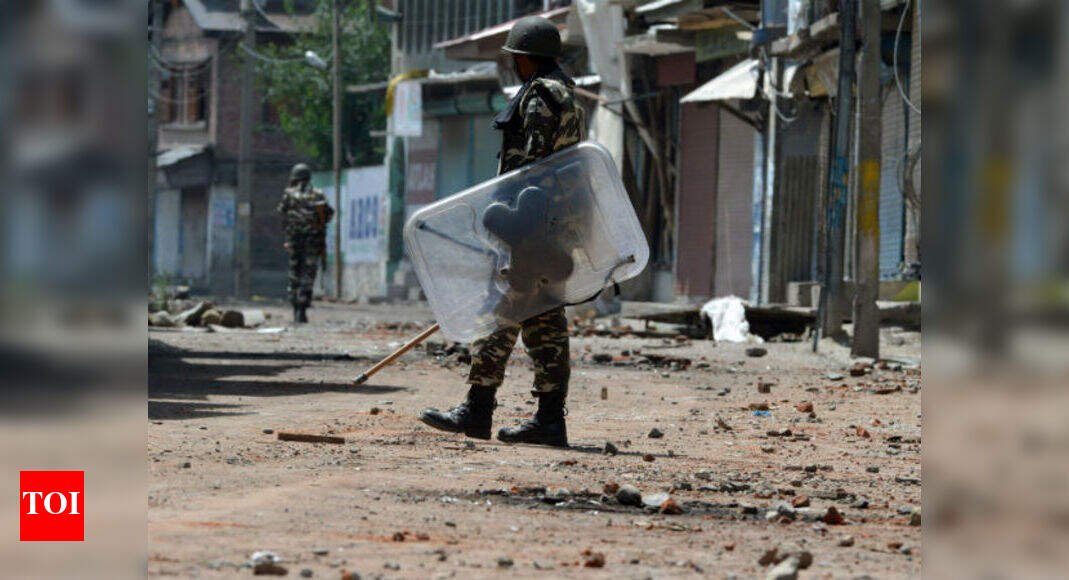 60 terrorists sneaked into J&K during unrest | Srinagar News - Times of ...