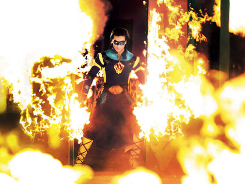 Tiger Shroff Plays With Fire In A Flying Jatt Hindi Movie News Times Of India