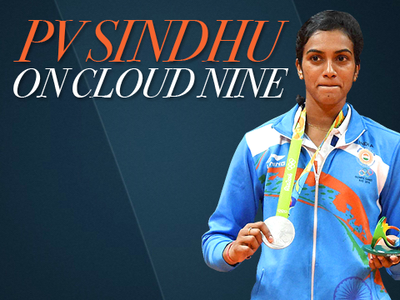 Infographic: PV Sindhu on Cloud Nine