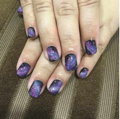 Go gaga over galaxy nails - Times of India Go gaga over galaxy nails - Times of India