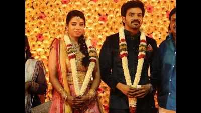 ​Vasan Karthik ​wedded Priya​ at a star-studded affair​ at, Chennai​