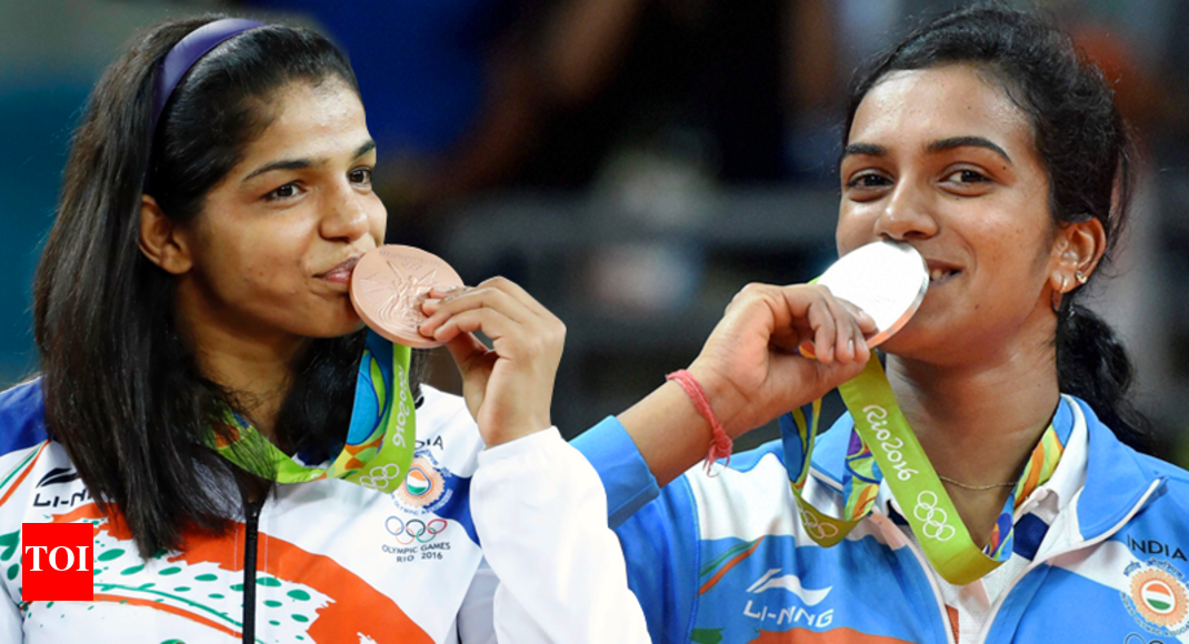 Rio Olympics Sindhu Sakshi Shine As India End Campaign With Two Medals Rio 16 Olympics News Times Of India