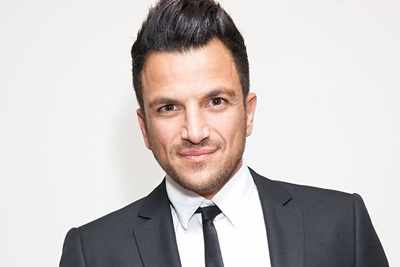 Peter Andre feels shy in taking off his shirt