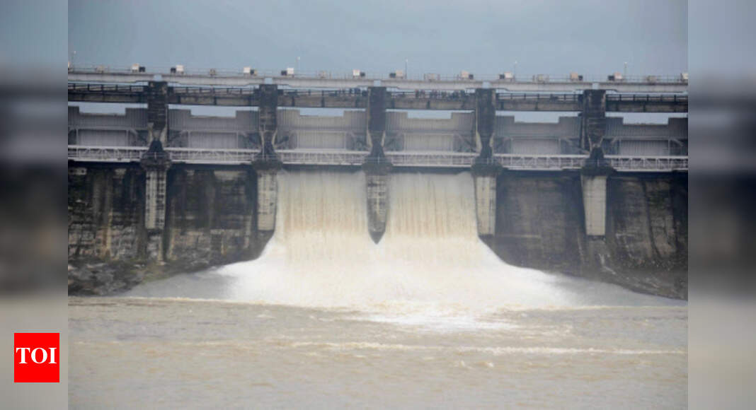 Now, two sluice gates of Kolar dam opened Bhopal News Times of India