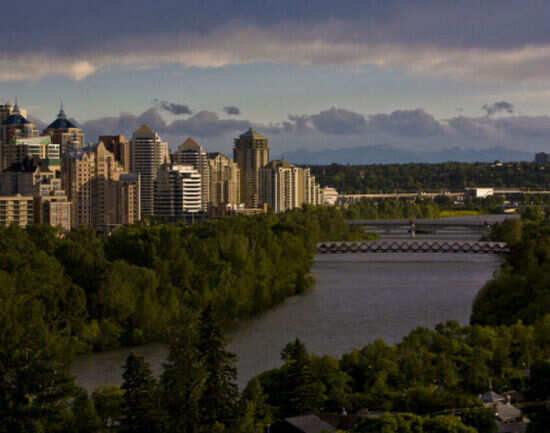 Float down the Bow River