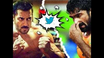 Bhai’s fans vs Yogeshwar Dutt in Twitter akhada