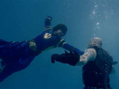 Tiger Shroff and Nathan Jones' epic underwater fight scene