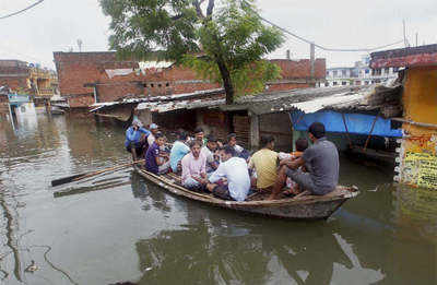 Water from Nepal, MP worsens UP flood situation; Bihar battles rivers in spate