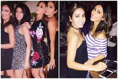 Kishwer Merchantt, Suyyash Rai, Sargun Mehta party hard at Asha Negi's birthday bash; see pics