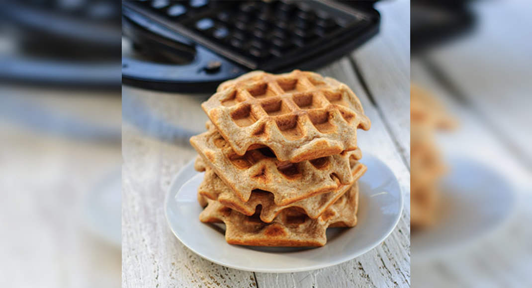 Oats Waffle Recipe: How to Make Oats Waffle Recipe | Homemade Oats ...