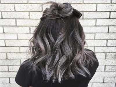 Grey Ombré is the hottest hair colour of the season - Times of India